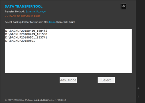 HOW TO: USING THE DATA TRANSFER TOOL - External Storage Transfer Mode ...